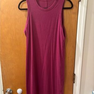 lululemon athletica Magenta Sleeveless Tank Dress